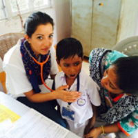 Doctor at MCC Medical camp examines Khelaghar students Doctor at MCC Medical camp examines Khelaghar students