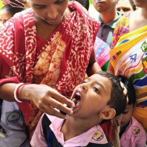 De-worming Camp at Bhagwatipur De-worming Camp at Bhagwatipur