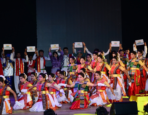 Dance Performance at Asian Youth Festival Dance Performance at Asian Youth Festival